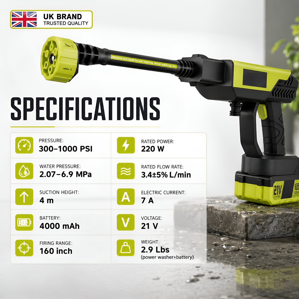 Portable Pressure Washer Pack